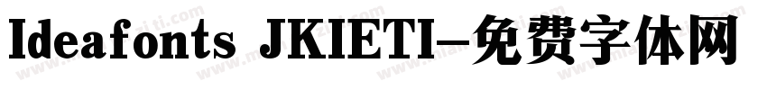 Ideafonts JKIETI字体转换